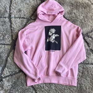 Pink hoodie